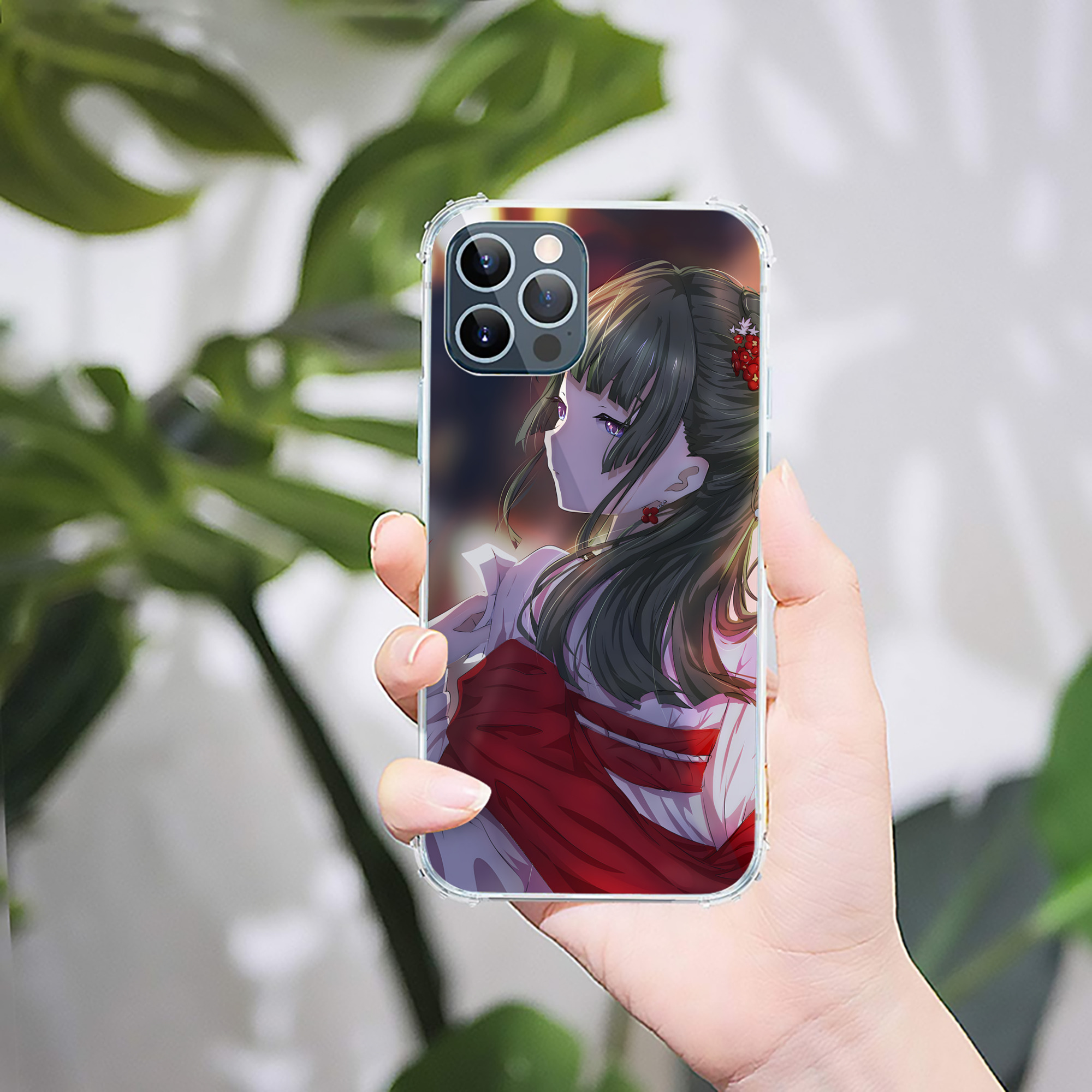 （画像用） 薬屋のひとりごと The Apothecary Diaries 【iPhone 12シリーズ対応】透明スマホケース（クリアソフトケース）